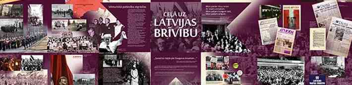 Izstāde Ceļā uz Latvijas brīvību