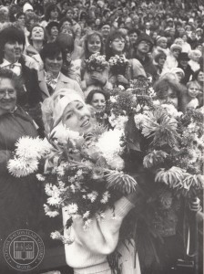 Tautas manifestācija “Par tiesisku valsti Latvijā”. Mežaparks, 7.10.1988. Fotogrāfs Laimonis Martinsons.