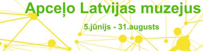 No 5. jūnija līdz 31. augustam noris akcija “Apceļo Latvijas muzejus”	