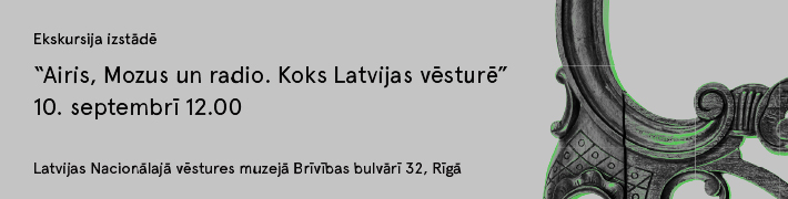 10. septembrī ekskursija izstādē 