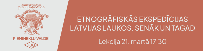 Tikšanās ar Sandru un Valdi Ošiņiem “Etnogrāfiskās ekspedīcijas Latvijas laukos. Senāk un tagad” 21. martā